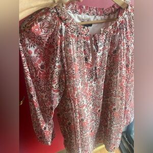 Cruise winter vacation peach pink nude brown Women's almost tunic length top